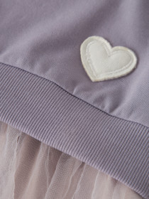 NAME IT Sweat Kjole Bianja Lavender Gray